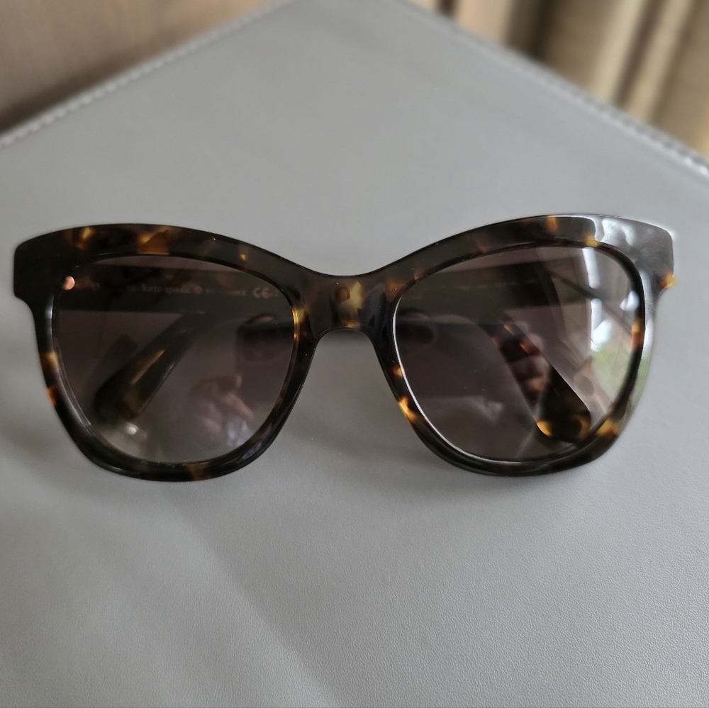 Kate Spade Cat Eye Krissy Sunglasses Brown Tortoise Havana